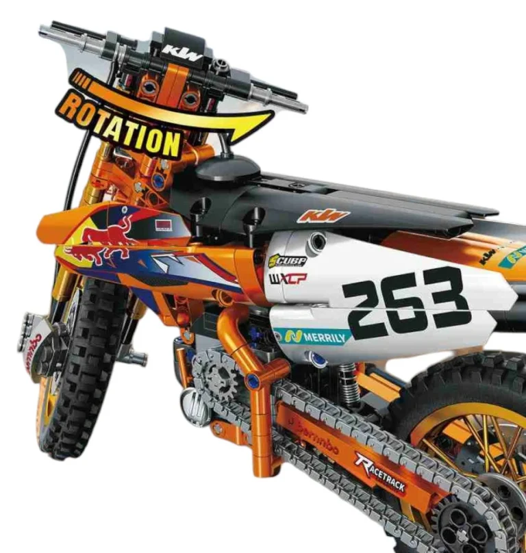 Motor Cross Set Od 450 Kockica 1:8 5