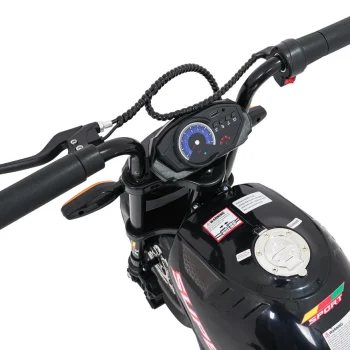 Motor Supermoto Crni Motor Na Akumulator 14