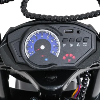 Motor Supermoto Crni Motor Na Akumulator 16