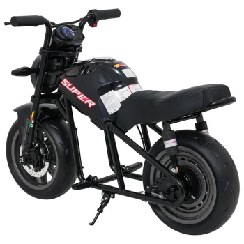 Motor Supermoto Crni Motor Na Akumulator 7