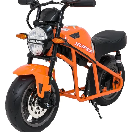 Motor Supermoto Narančasti Motor Na Akumulator 1