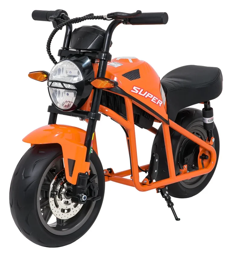Motor Supermoto Narančasti Motor Na Akumulator 1