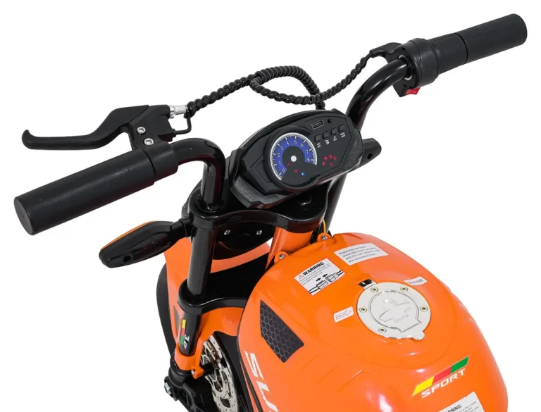 Motor Supermoto Narančasti Motor Na Akumulator 14