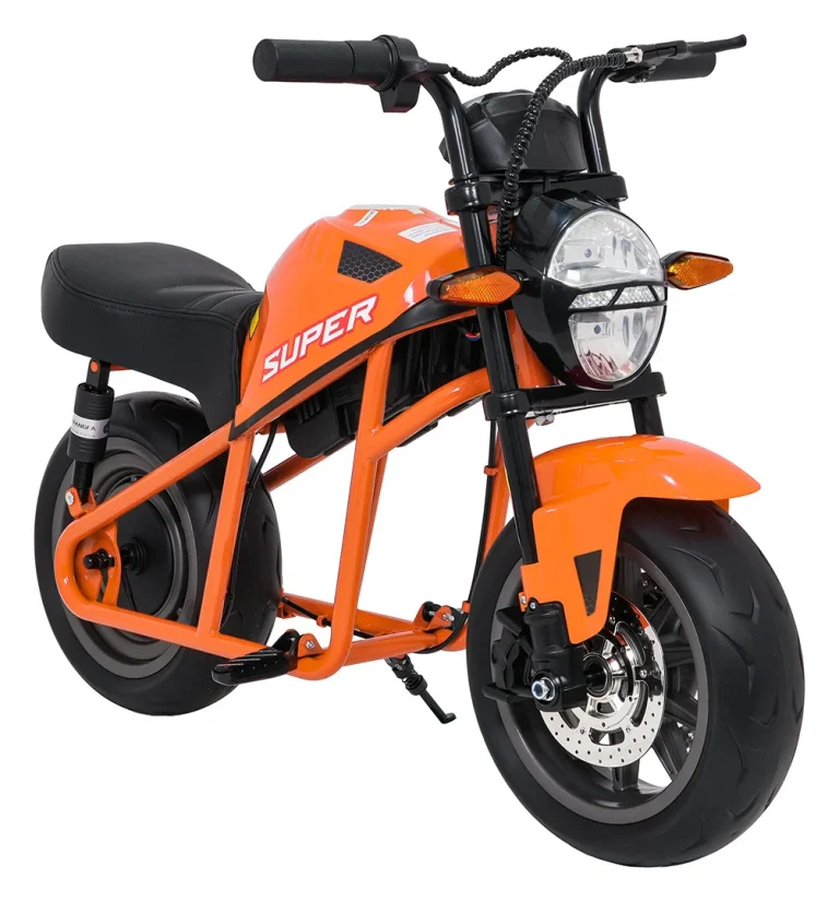 Motor Supermoto Narančasti Motor Na Akumulator 4