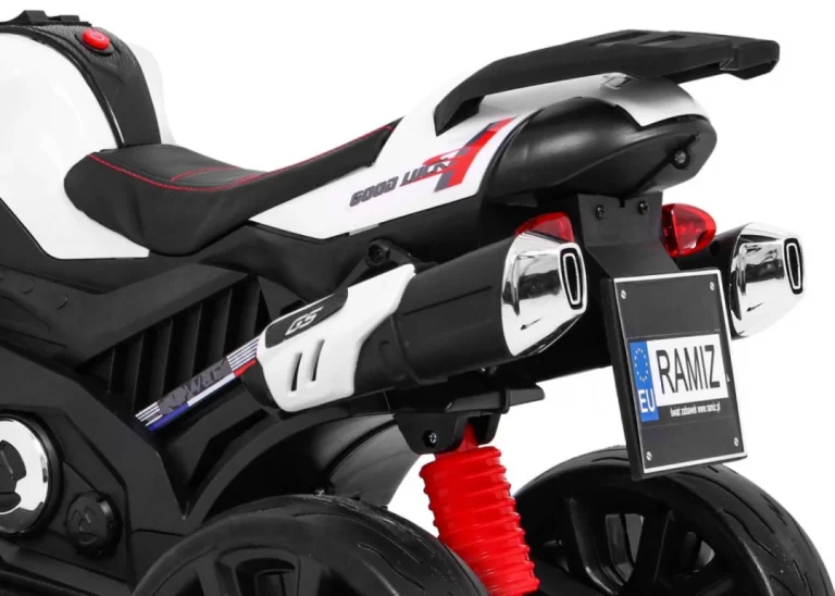 Motorek Grand Sport Bijela Motor Na Akumulator 12