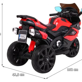 Motorek Grand Sport Na Akumulator, Crveni Motor Na Akumulator 2