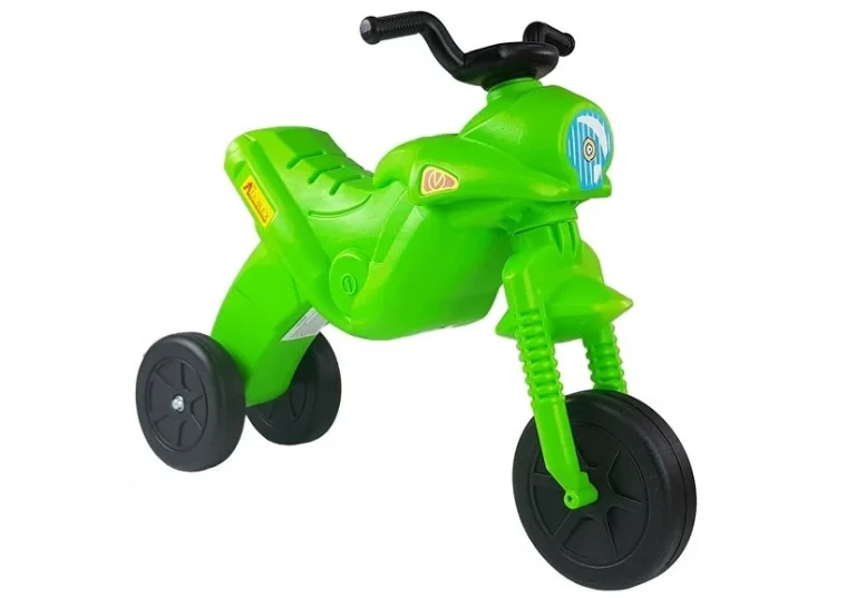 Motorek Na Guranje Enduro Tricikl, Zeleni 1