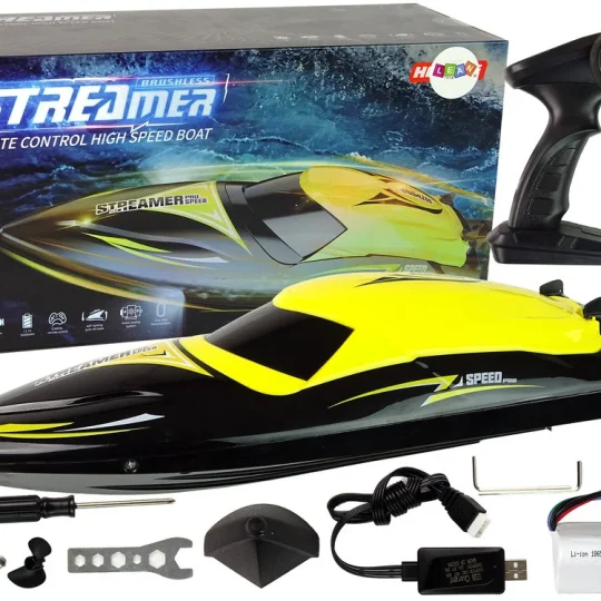 Motorni čamac R/c 2.4g Žuti 35 Km/h 1