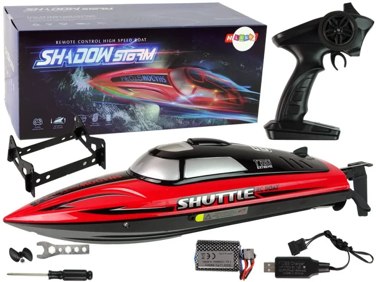 Motorni čamac R/c 2.4g Crveni 1