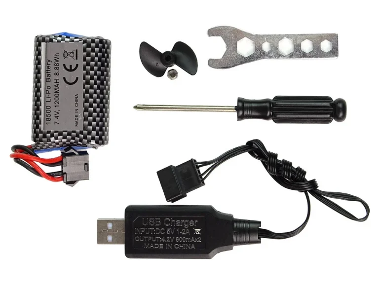 Motorni čamac R/c 2.4g Crveni 7