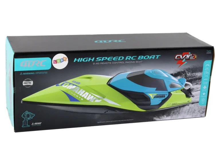 Motorni čamac R/c 2.4g Svjetla 30 Km/h Plava 7