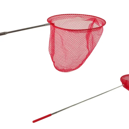 Mreža Za Leptire Protiv Insekata, Sklopiva Teleskopska, 85 Cm, Crvena 1