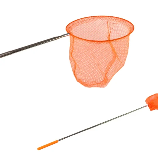 Mreža Za Leptire Protiv Insekata, Sklopiva Teleskopska, 85 Cm, Narančasta 1