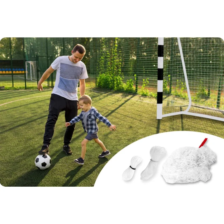 Mreža Za Nogometni Gol Neo Sport 215 × 150 × 90 Cm 4