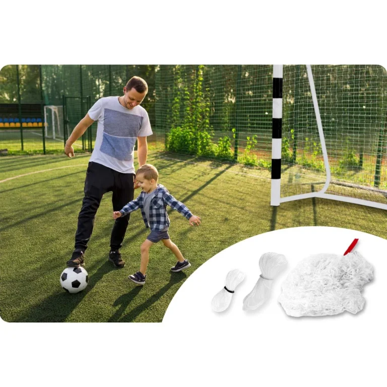 Mreža Za Nogometni Gol Neo Sport, 300 × 200 × 120 Cm 5