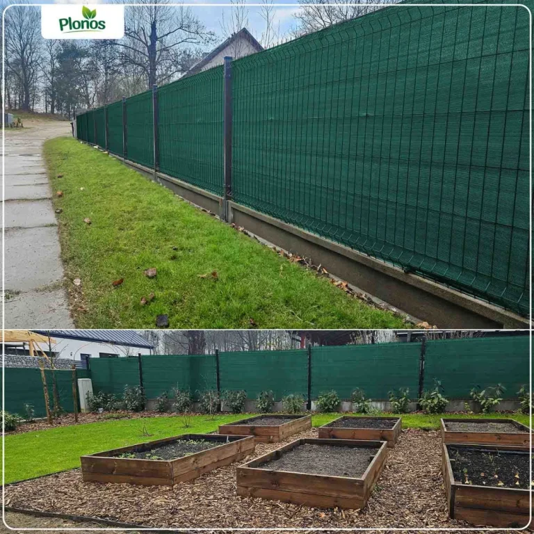 Mreža Za Sjenu 1,5x25m 110 G/m2 + 50 Zelenih Stezaljki 9