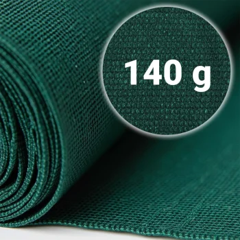 Mreža Za Sjenu 1,5x25m 140g/m2, Zelena 9