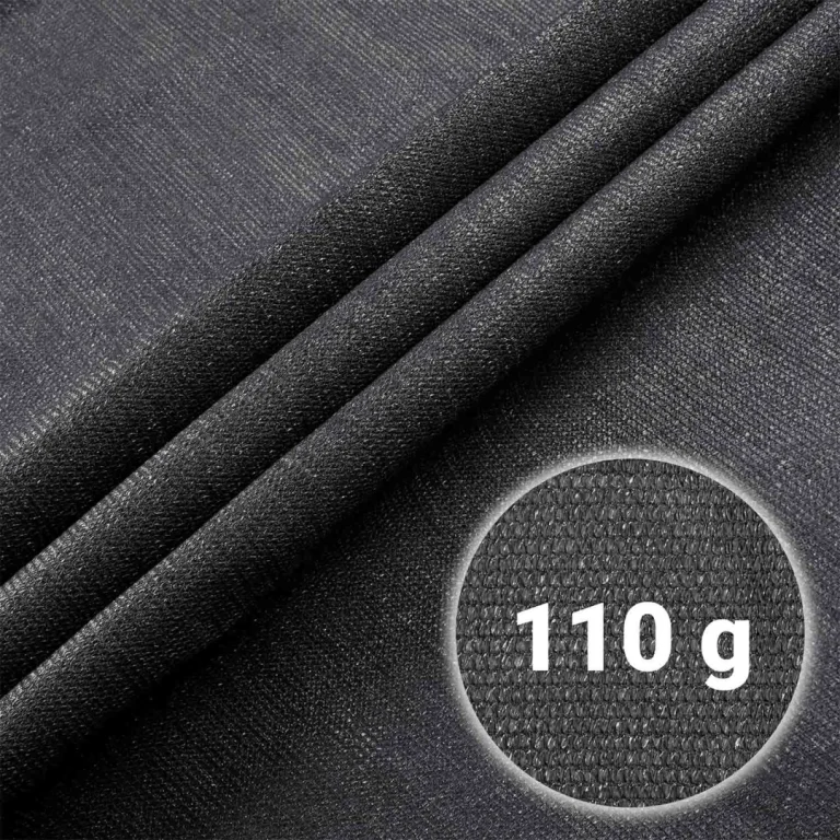 Mreža Za Sjenu 1,5x50m 110g/m2 + 50 Stezaljki Siva 2