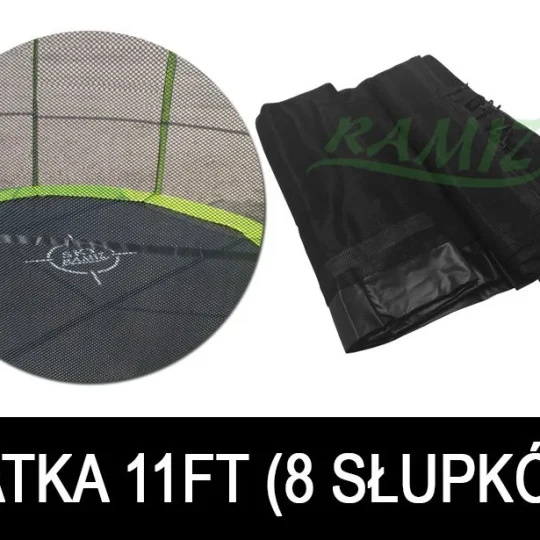 Mreža Za Trampolin 11ft 8 Polja, Crna 1