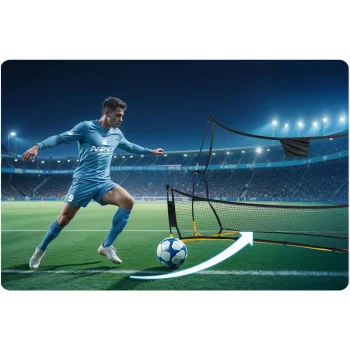 Mreža Za Trening Skakača Neo Sport 210 × 120 × 35 Cm 5