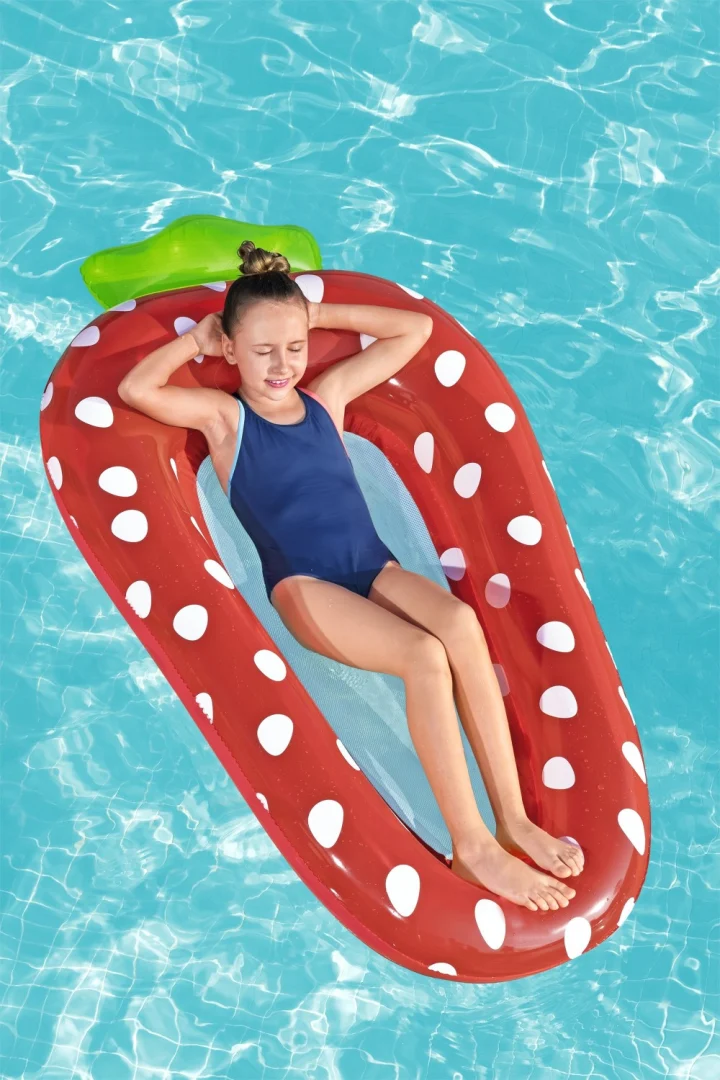 Mrežasto Dno Dječjeg Madraca Bestway Boje Jagode + Set Za Popravak 7