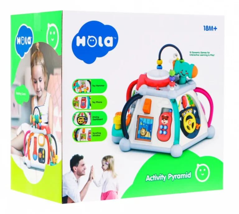 Multisenzorna Edukativna Kocka Joy Box 18m+ 8