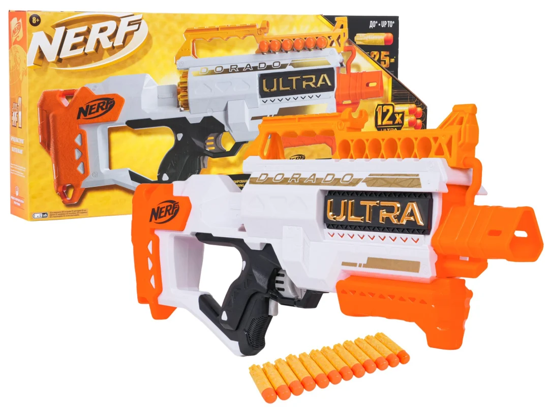 Nerf Ultra Dorado Blaster + Strelice 1