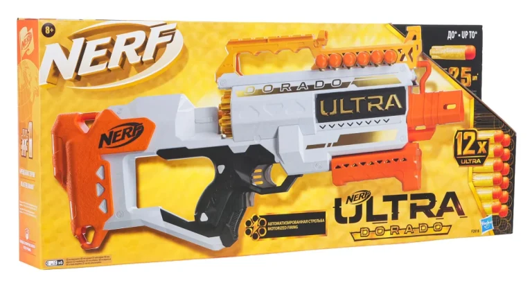 Nerf Ultra Dorado Blaster + Strelice 11