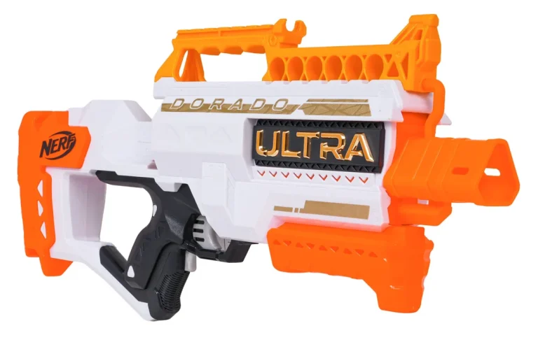 Nerf Ultra Dorado Blaster + Strelice 2