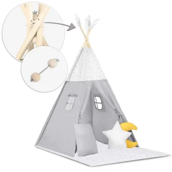 Nk 406 Nukido Dječji Tipi šator Svijetlo Siva 14