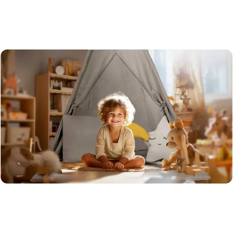 Nk 406 Nukido Dječji Tipi šator Svijetlo Siva 15