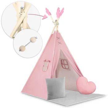 Nk 406 Nukido Tipi šator Za Djecu Roza 10