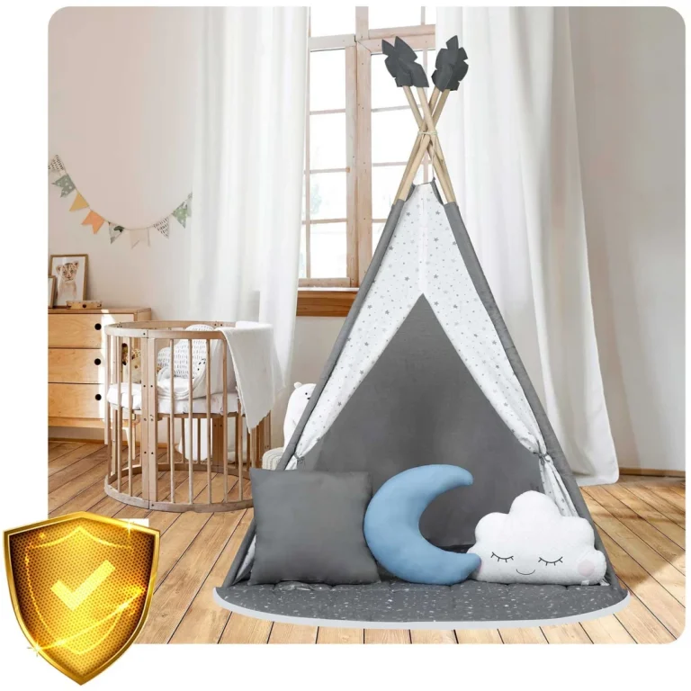 Nk 406 Nukido Tipi šator Za Djecu Sivi 16
