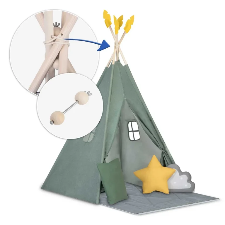 Nk 406 Nukido Tipi šator Za Djecu Zeleni 13