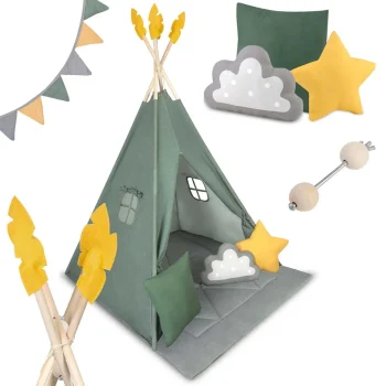 Nk 406 Nukido Tipi šator Za Djecu Zeleni 16
