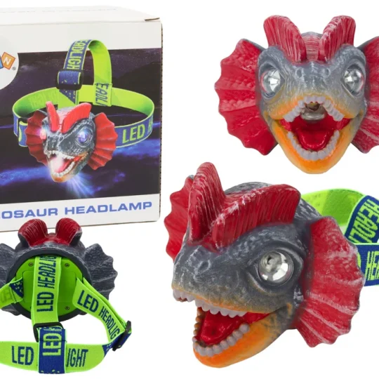 Naglavna Svjetiljka Dinosaur 3 Led 1