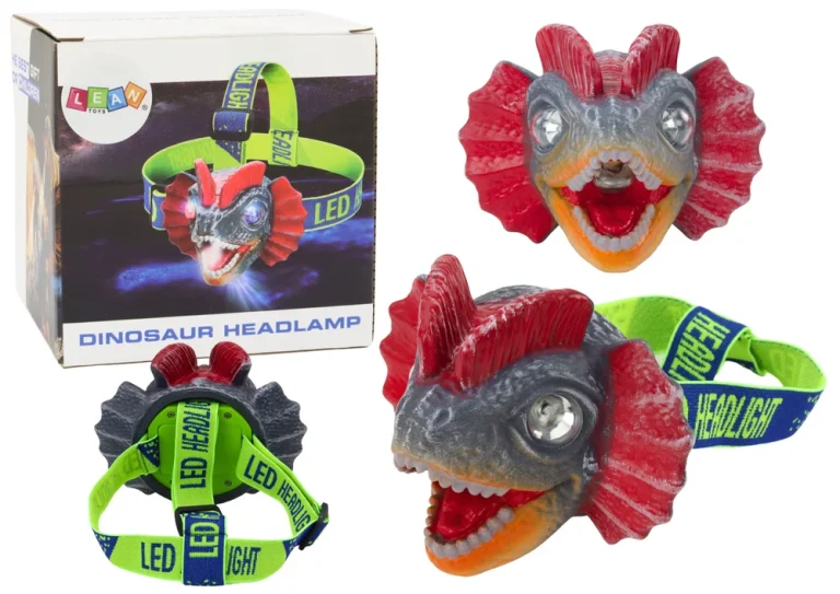 Naglavna Svjetiljka Dinosaur 3 Led 1