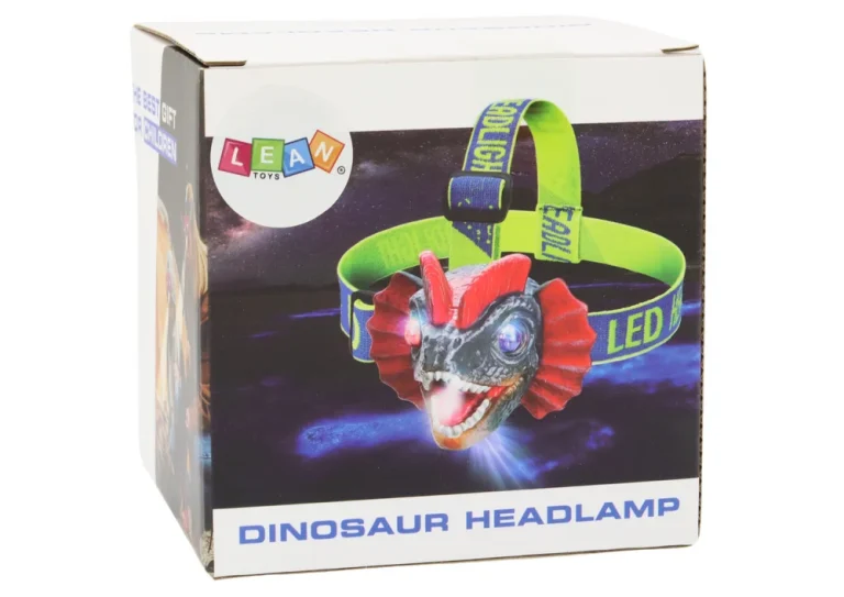 Naglavna Svjetiljka Dinosaur 3 Led 5