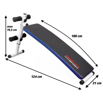 Nagnuta Klupa Za Vježbanje Neo Sport Ns 05 6
