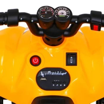 Najbrži Dječji Quad Na Akumulator 25 W, žuti 10