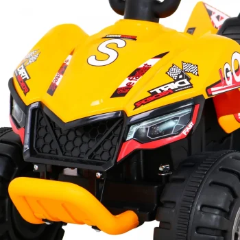 Najbrži Dječji Quad Na Akumulator 25 W, žuti 11