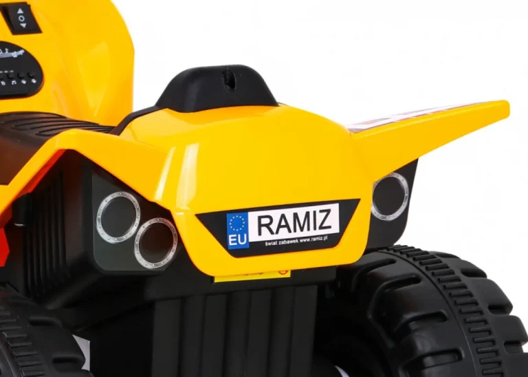 Najbrži Dječji Quad Na Akumulator 25 W, žuti 12