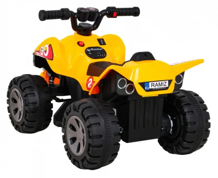 Najbrži Dječji Quad Na Akumulator 25 W, žuti 5