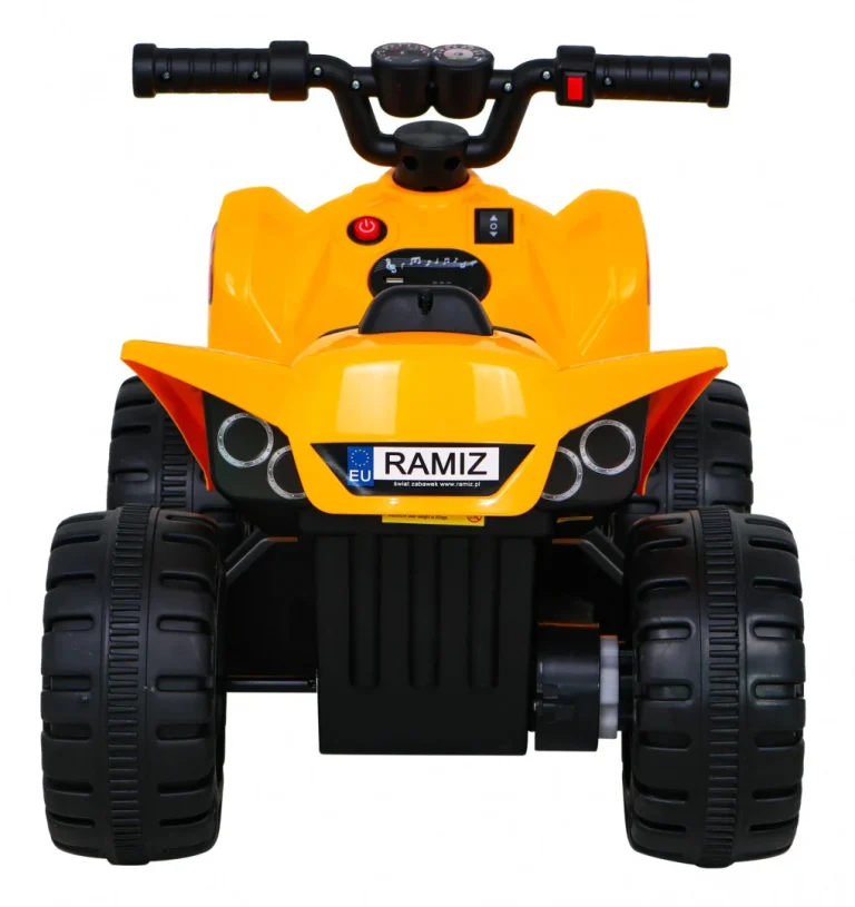 Najbrži Dječji Quad Na Akumulator 25 W, žuti 6