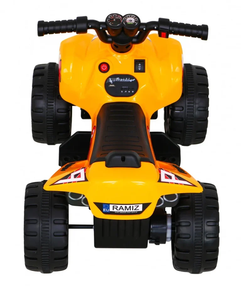 Najbrži Dječji Quad Na Akumulator 25 W, žuti 7