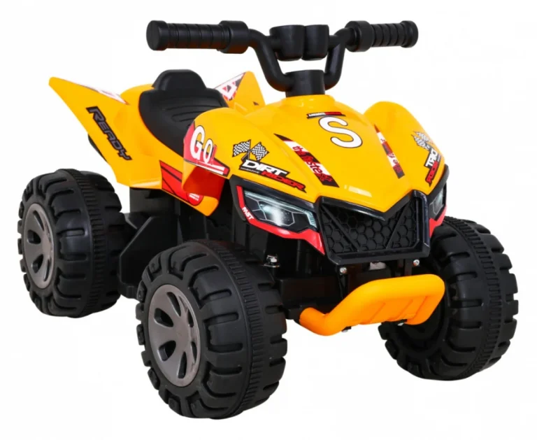 Najbrži Dječji Quad Na Akumulator 25 W, žuti 9