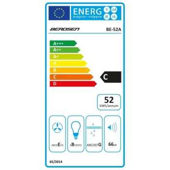 Napa Za Ispod Ormarića 52 Cm Crna Be 52a 10