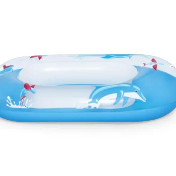 Napuhac Za Plivanje S Dupinima Za Djecu 3+ Bestway 102x69cm + Dno Na Napuhavanje + čvrste Ručke 4
