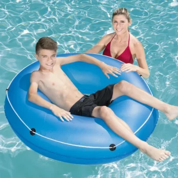 Napuhac Za Plivanje Za Djecu 12+ I Odrasle, Plavi, Bestway 119 Cm + Vučno Uže, Plava 3