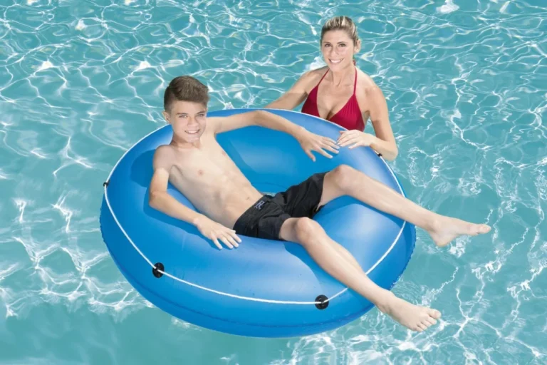 Napuhac Za Plivanje Za Djecu 12+ I Odrasle, Plavi, Bestway 119 Cm + Vučno Uže, Plava 3